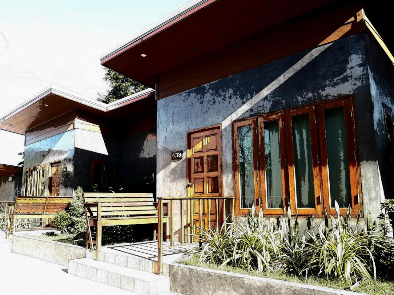 Nawiengkaeriverview Resort Mukdahan Bagian luar foto